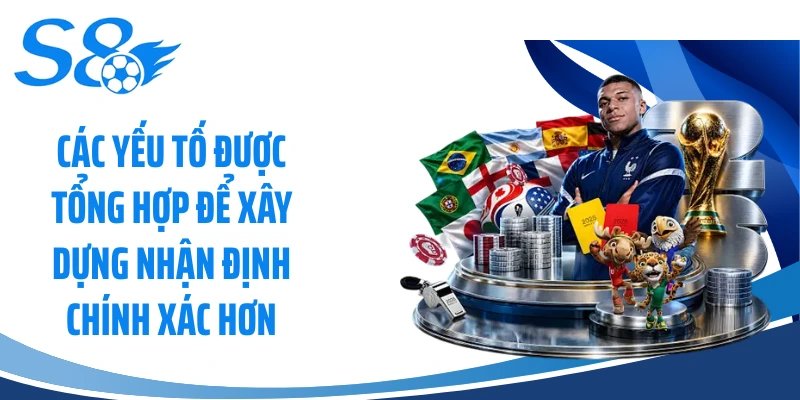 Các yếu tố được tổng hợp để xây dựng nhận định chính xác hơn